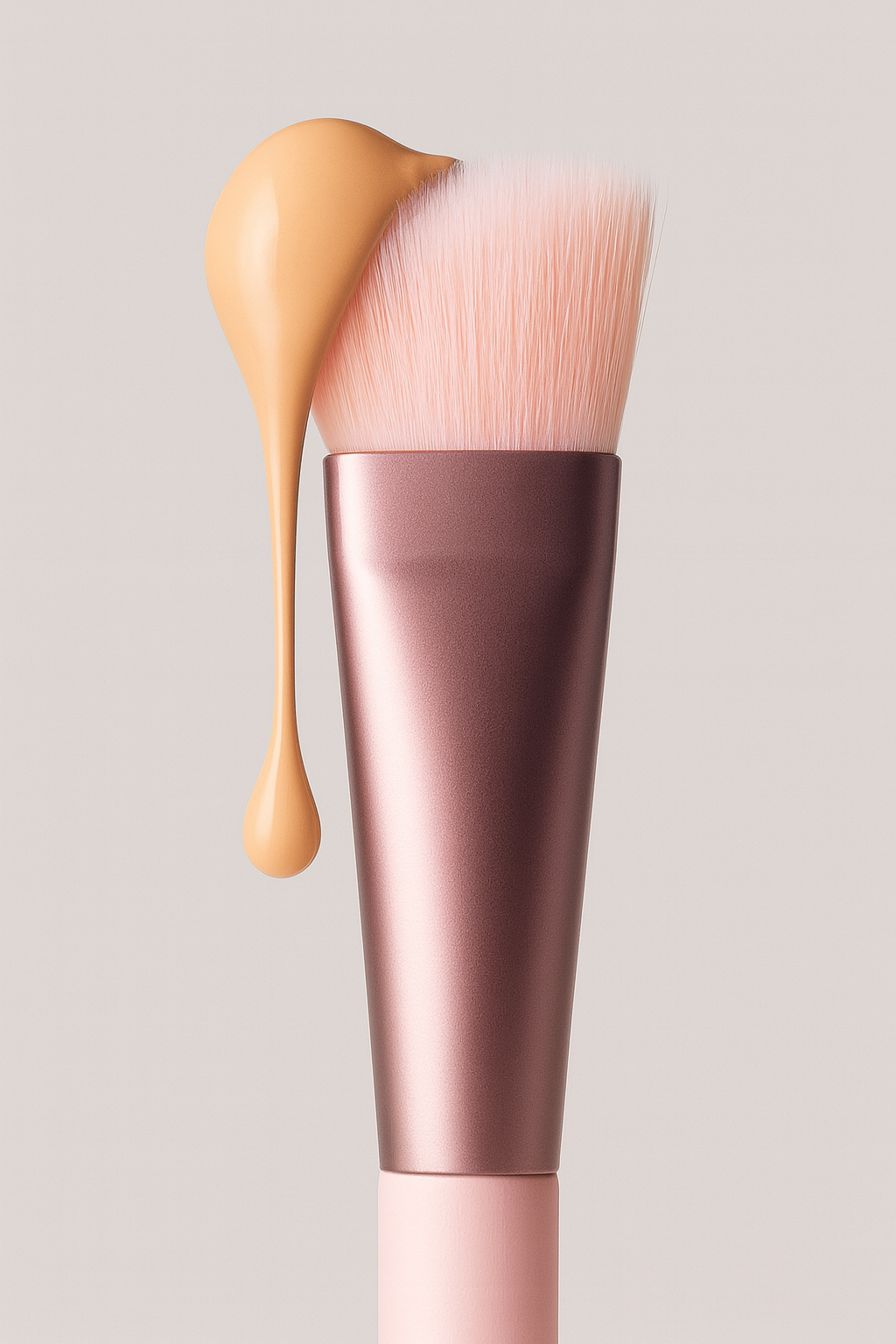 Cossess Beauty Miracle Blend Brush | Angled Concealer Brush for Perfect Blending Contouring & Flawless Finish