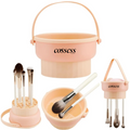 3 in 1 Silicone Make up Brush Cleaning And Drying Bowl
